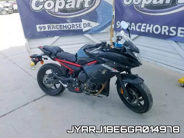 JYARJ18E6GA014978 2016 Yamaha FZ6, R