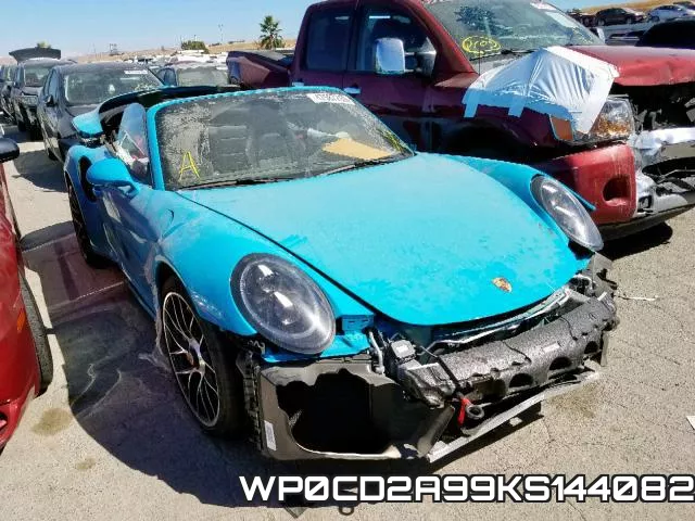 WP0CD2A99KS144082 2019 Porsche 911, Turbo