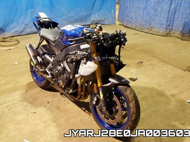 JYARJ28E0JA003603 2018 Yamaha YZFR6