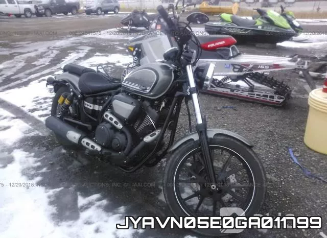 JYAVN05E0GA011799 2016 Yamaha XVS950, Cu/Cuc