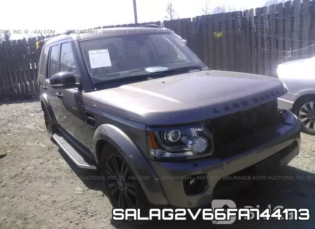 SALAG2V66FA744173 2015 Land Rover LR4, Hse