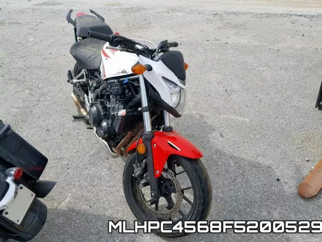 MLHPC4568F5200529 2015 Honda CB500, F