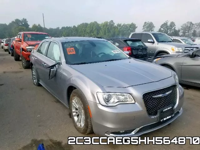 2C3CCAEG5HH564870 2017 Chrysler 300C