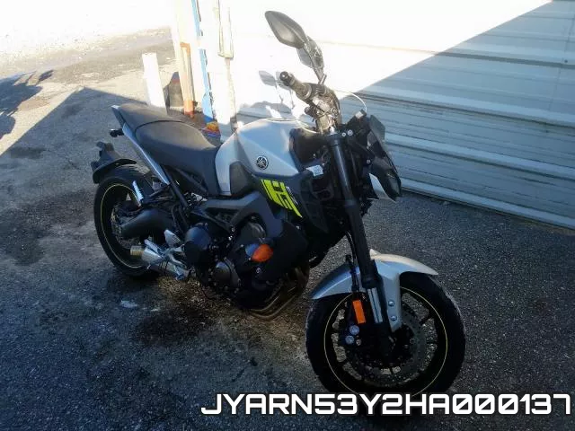 JYARN53Y2HA000137 2017 Yamaha FZ09, C