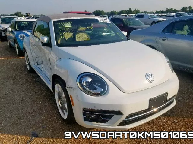 3VW5DAAT0KM501069 2019 Volkswagen Beetle, S