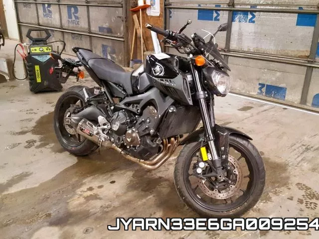 JYARN33E6GA009254 2016 Yamaha FZ09