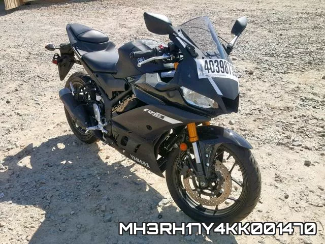 MH3RH17Y4KK001470 2019 Yamaha YZFR3