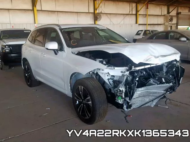 YV4A22RKXK1365343 2019 Volvo XC60, T6
