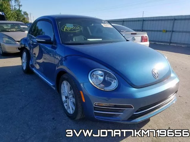 3VWJD7AT7KM719656 2019 Volkswagen Beetle, SE