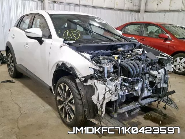 JM1DKFC71K0423597 2019 Mazda CX-3, Touring