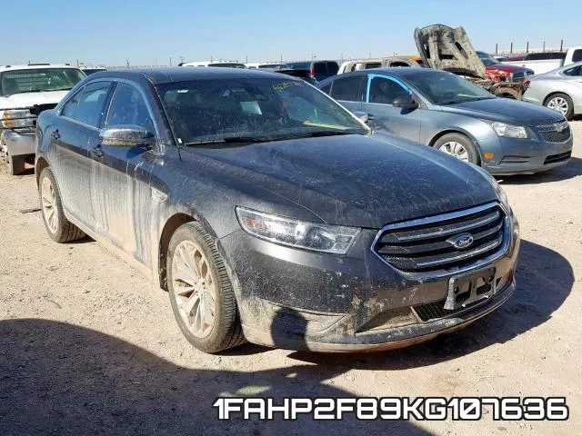 1FAHP2F89KG107636 2019 Ford Taurus, Limited