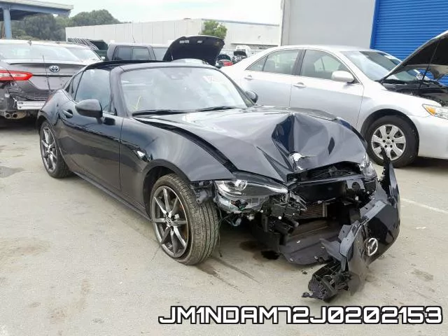 JM1NDAM72J0202153 2018 Mazda MX-5, Grand Touring