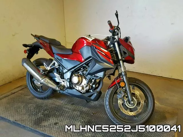 MLHNC5252J5100041 2018 Honda CB300, FA