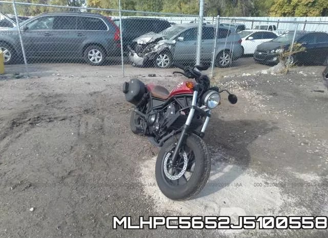 MLHPC5652J5100558 2018 Honda CMX500, A
