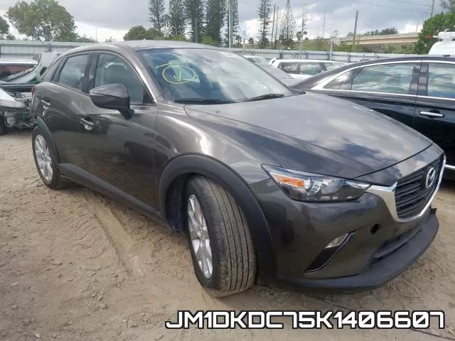 JM1DKDC75K1406607 2019 Mazda CX-3, Touring