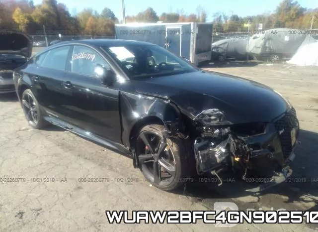 WUAW2BFC4GN902510 2016 Audi RS7