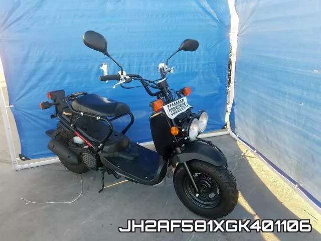 JH2AF581XGK401106 2016 Honda NPS50