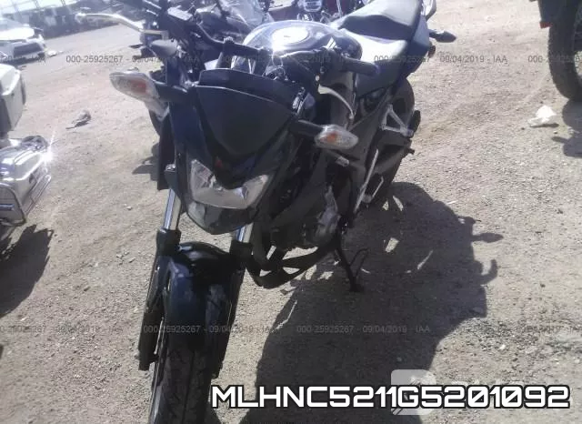 MLHNC5211G5201092 2016 Honda CB300, F