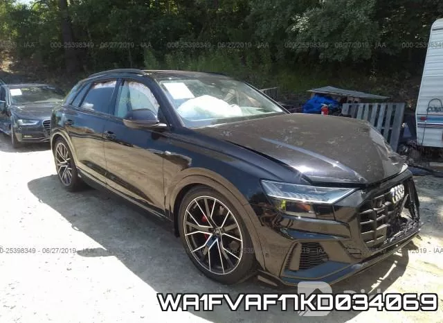 WA1FVAF17KD034069 2019 Audi Q8, Prestige S-Line