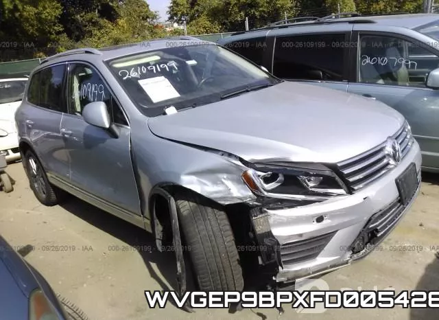 WVGEP9BPXFD005428 2015 Volkswagen Touareg, V6 Tdi