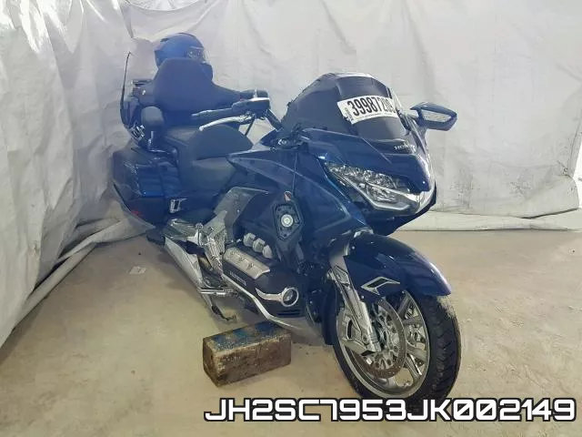 JH2SC7953JK002149 2018 Honda GL1800, D