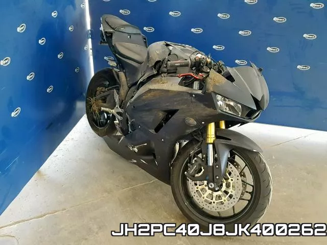 JH2PC40J8JK400262 2018 Honda CBR600, RR