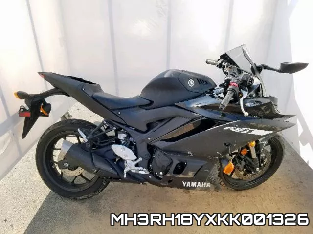 MH3RH18YXKK001326 2019 Yamaha YZFR3, A