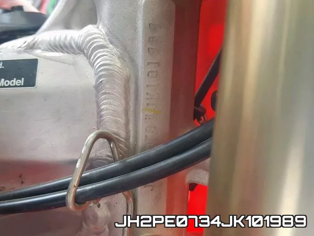 JH2PE0734JK101989 2018 Honda CRF450, R