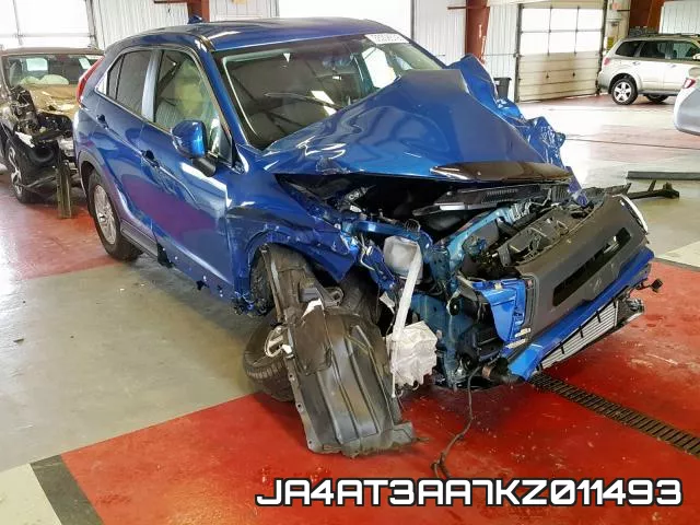 JA4AT3AA7KZ011493 2019 Mitsubishi Eclipse, ES