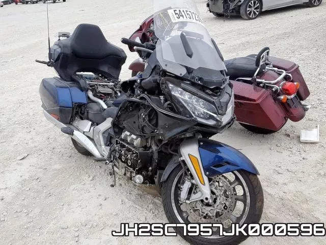 JH2SC7957JK000596 2018 Honda GL1800, D