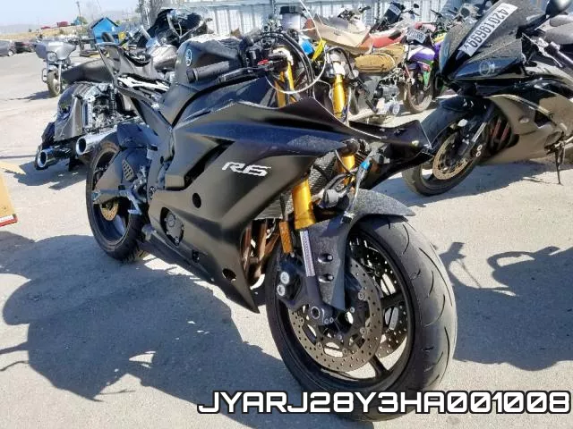 JYARJ28Y3HA001008 2017 Yamaha YZFR6, C