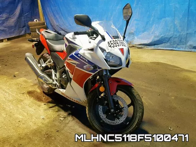 MLHNC5118F5100471 2015 Honda CBR300, R