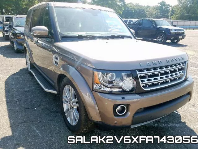 SALAK2V6XFA743056 2015 Land Rover LR4, Hse Luxury