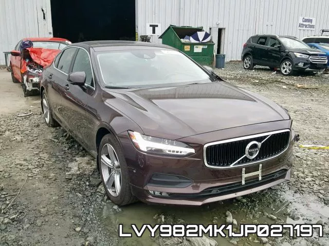 LVY982MK1JP027197 2018 Volvo S90, T5 Momentum