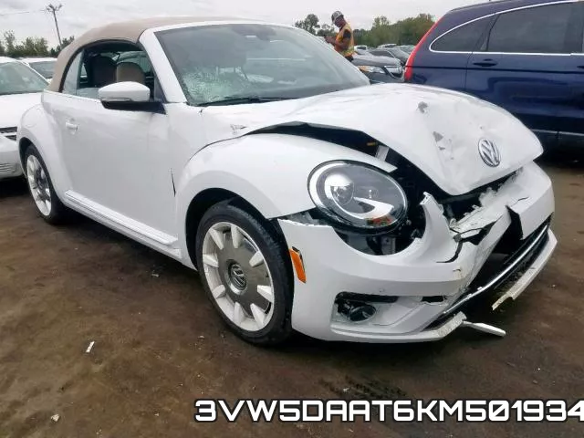 3VW5DAAT6KM501934 2019 Volkswagen Beetle, S
