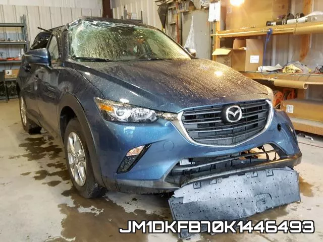 JM1DKFB70K1446493 2019 Mazda CX-3, Sport