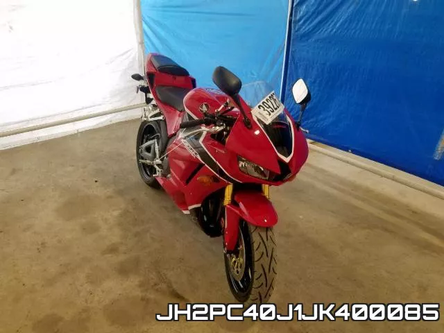 JH2PC40J1JK400085 2018 Honda CBR600, RR