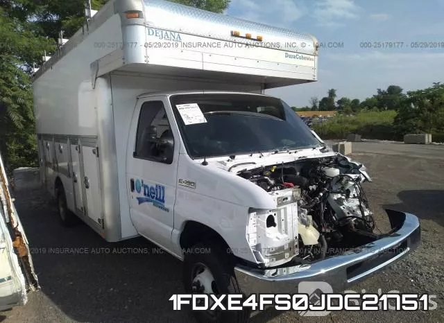 1FDXE4FS0JDC21751 2018 Ford Econoline, E450 Super Duty Cutwy Van