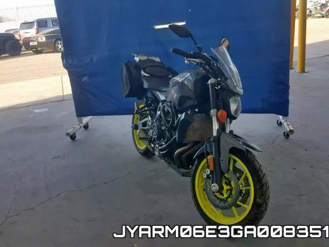JYARM06E3GA008351 2016 Yamaha FZ07