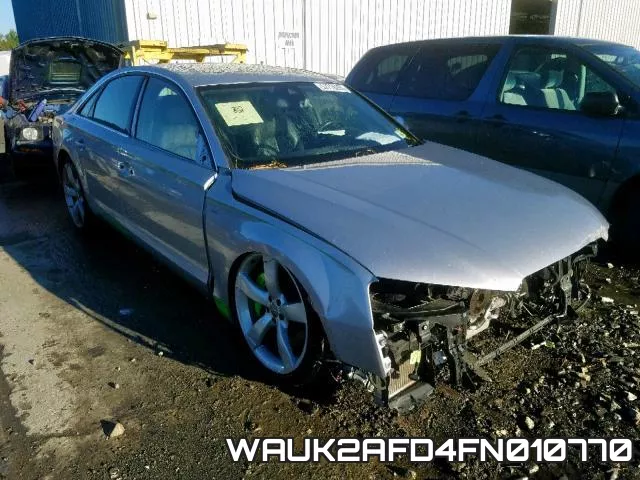 WAUK2AFD4FN010770 2015 Audi S8, Quattro