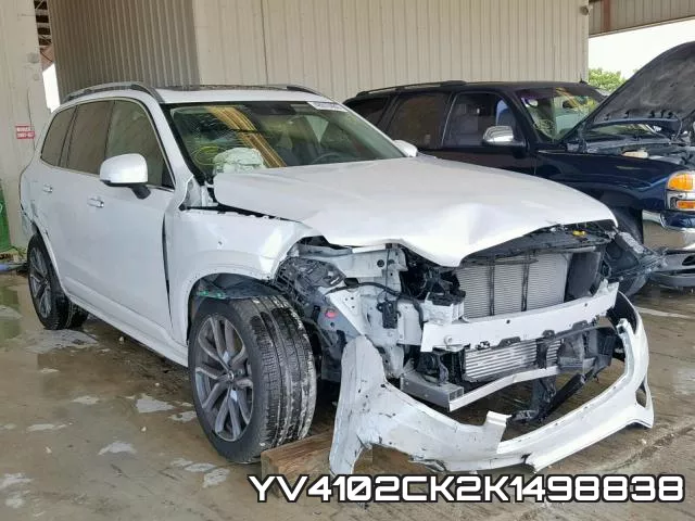 YV4102CK2K1498838 2019 Volvo XC90, T5