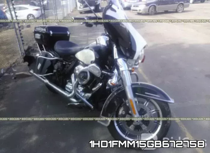 1HD1FMM15GB672758 2016 Harley-Davidson FLHTP, Police Electra Glide