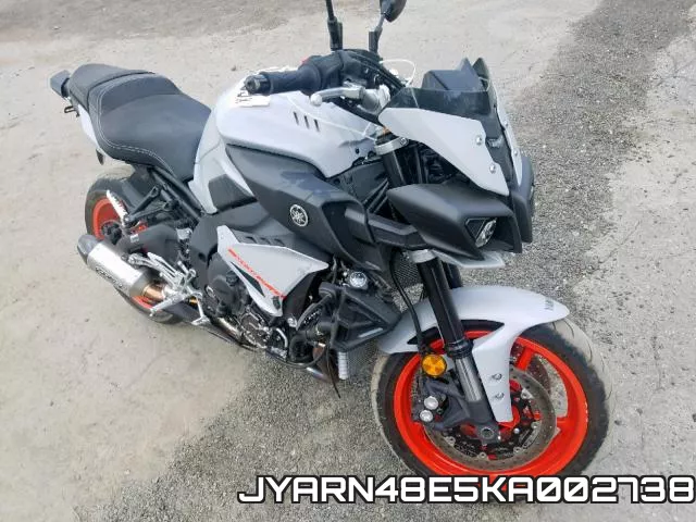 JYARN48E5KA002738 2019 Yamaha MT10