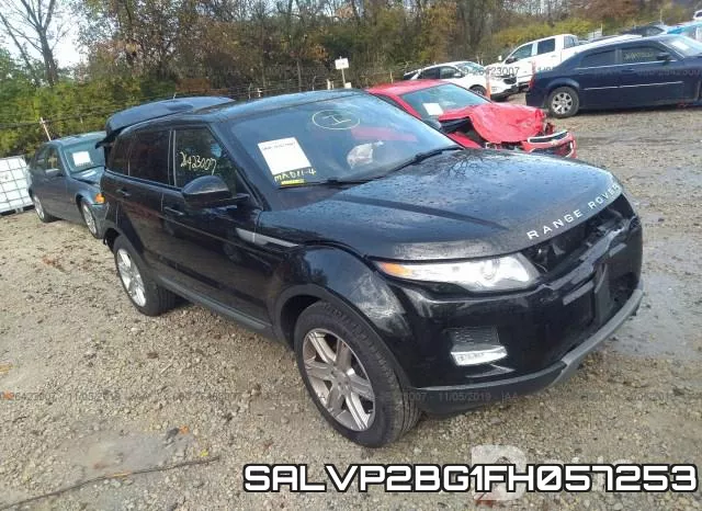 SALVP2BG1FH057253 2015 Land Rover Range Rover Evoque,  Pure Plus