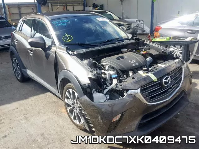 JM1DKDC7XK0409475 2019 Mazda CX-3, Touring