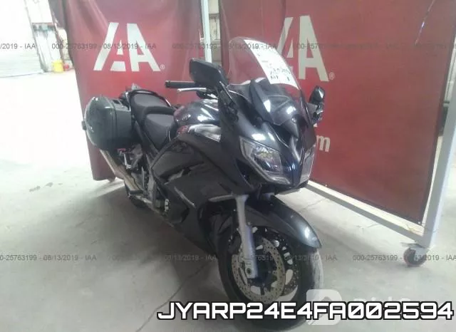 JYARP24E4FA002594 2015 Yamaha FJR1300, A