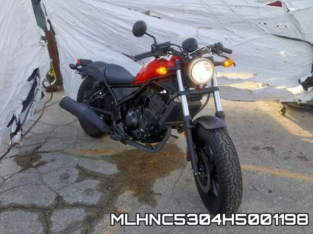 MLHNC5304H5001198 2017 Honda CMX300