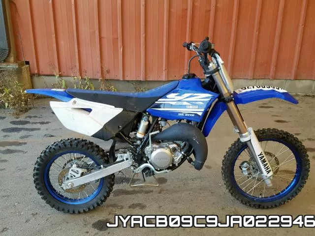 JYACB09C9JA022946 2018 Yamaha YZ85