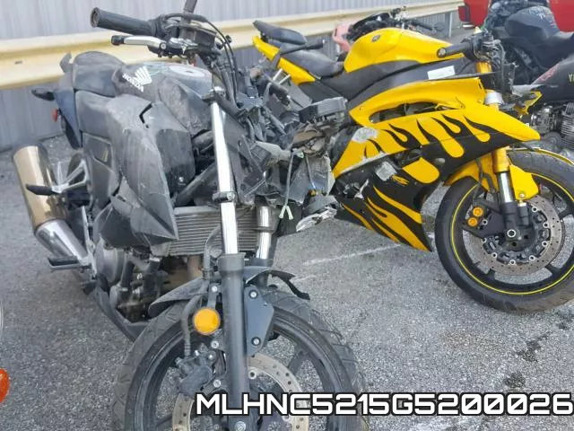 MLHNC5215G5200026 2016 Honda CB300, F