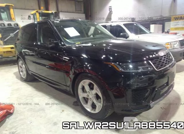 SALWR2SU1LA885540 2020 Land Rover Range Rover, Sport Hse